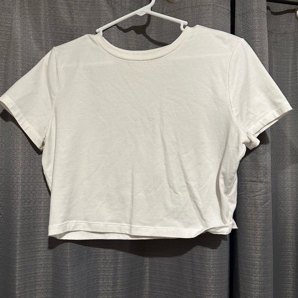 Wild Fable white crop top
